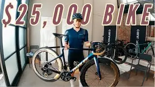 Reviewing my friends $25,000 bike! (Parlee GIVEAWAY at the end)