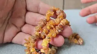 Кольежемчуг, цепочкаянтарь #ручная_работа #jewelry #amber #pearl #beads #handmade #бисероплетения
