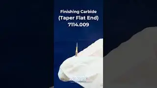 Taper Flat End Finishing | Carbide Dental Bur