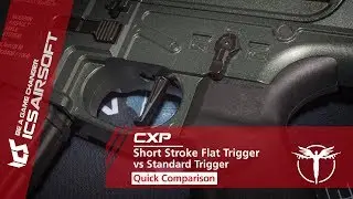 SSS II E-trigger│Short-Stroke Flat Trigger vs Standard Trigger│Quick Comparison