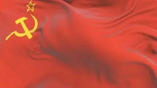 URSS Soviet Union Flag Waving | Motion Graphics - Videohive template