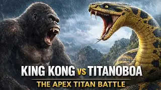 KING KONG vs TITANOBOA | The Apex Titan Battle | Cinematic Monster Story
