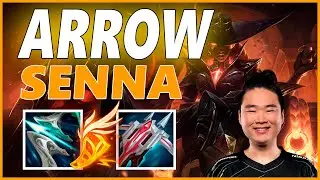 ⚡ARROW SENNA SUPPORT GAMEPLAY⚡SEASON 12 LEAGUE OF LEGENDS