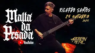 MALTA DA PESADA T05/E08 - Live Metal Talk Show com RICARDO SANTOS