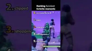 Ranking Funniest Fortnite Moments part 1 😭