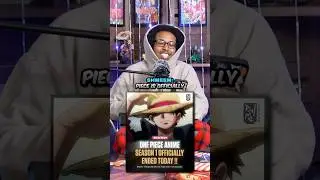 Первый сезон One Piece официально закончился?? 😭⤵️
