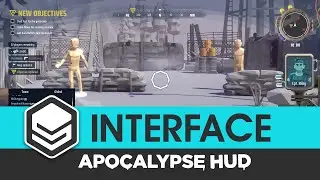 INTERFACE - Apocalypse HUD (Gameplay Demo) - Low Poly Art by #syntystudios