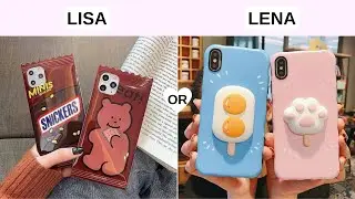 LISA OR LENA PHONE CASES | LISA OU LENA CAPAS DE CELULAR