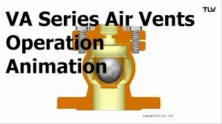 Operation Animation: VA Series Rapid Startup Air Vents for Water Systems