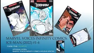 Comic Club 2023 October Marvel Infinity Iceman OMEGA Ice Man Comics 2022 PRIDE