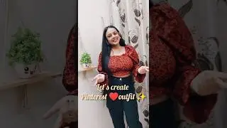 create Pinterest &hearts; outfit ✨ll#trending #viralshorts #shortsviral #shortsforgoals