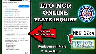 How to Check Plate Number in LTO Online || Paano Mag Check  ng Plate Number Online sa LTO