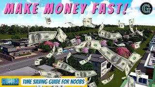 Make Money Fast in a New City Cities Skylines Time Saving Guide for Noobs