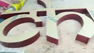 3D acrylic Letters