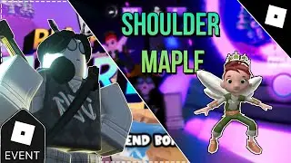 [EVENT] Hướng dẫn c&aacute;ch lấy SHOULDER MAPLE trong PLAYPRINTS WORLD | Đạt C&ograve;i Official - Roblox
