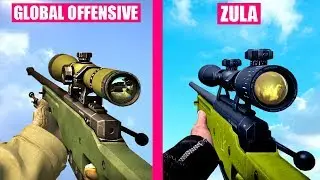 Counter-Strike Global Offensive Guns Reload Animations vs ZULA