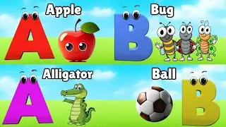 Alphabet Song For Preschoolers | Abc Song Learn The Alphabet | Phonics Song Nursery Rhymes