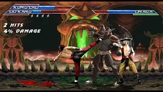 Mortal Kombat || Liu Kang & Kung Lou Vs Onaga || Team Match || Round - 3