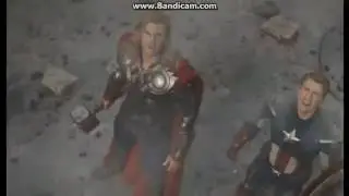 Marvel vs. DC trailer incomplete a parody of Harry Potter And the deathly Hallows