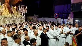Verdiales a La Virgen de La Trinidad Salida Extraordinaria Málaga Tronos 2025