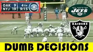 Dumb Decisions: The DUMBEST Extra Point in Raiders HISTORY | Raiders @ Jets (2005)
