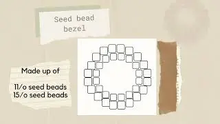 The types of bezel you can do around a Rivioli