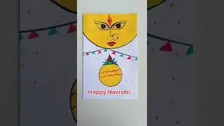Navratri special Maa Durga Card Making Ideas #shorts #navratrispecial