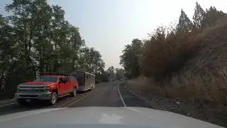 4K Driving from Mt Vernon to John Day, Oregon