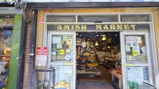 【4K】𝐖𝐀𝐋𝐊 🇺🇸 The Amish Market on Ninth Ave in New York City 🚕🗽