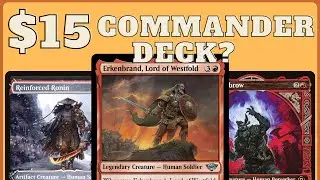 HOW To Build A Commander Deck For $15