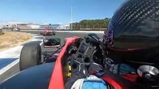 Formula Renault 2.0 - Start of the second race of the Single Seater Series, Estoril, July 2025