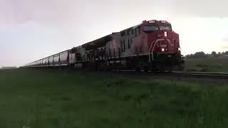 CN B730 Montmagny Mile 80.40 : CN 3222-3055-2956-3114
