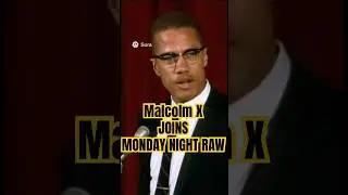Malcolm X ISSUES A CHALLENGE! ON RAW! #wweraw #wwe #malcolmx