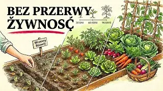 Uprawiaj żywność przez 365 dni w roku dzięki temu systemowi sukcesyjnych nasadzeń.