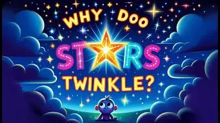 Why Do Stars Twinkle 🌟 Fun Science for Kids to Learn About the Night Sky and How Stars Really Shine