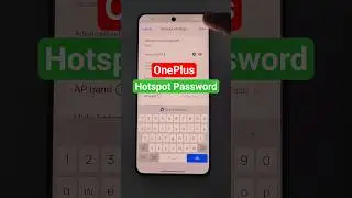 how to change mobile hotspot password in oneplus #techtips #android #oneplus