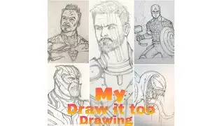 My draw it too drawing || Thankyou Ramny for this all drawing.