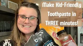 homemade coconut oil toothpaste for the whole family (with natural cinnamon taste!)