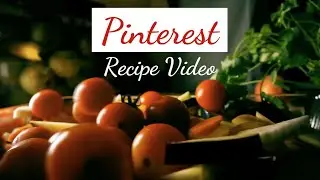 Pinterest Recipe Video Template (Editable)