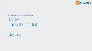 Joule in SAP S/4HANA Cloud Public Edition | Your AI Copilot for Smarter ERP