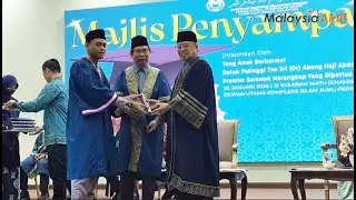 104 Graduan Institut Dakwah Islamiah PERKIM (IDIP) Terima Sijil oleh Premier Sarawak