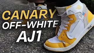 (UNRELEASED) Canary Off-White Jordan 1 // Review & On Feet