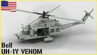 LEGO Bell UH-1Y Venom | 1/35 Scale