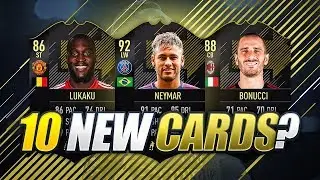 10 NEW CARDS?!