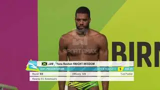 CWG: Yona Knight-Wisdom (JAM) 3M Springboard Final | Men&rsquo;s Diving | SportsMax TV
