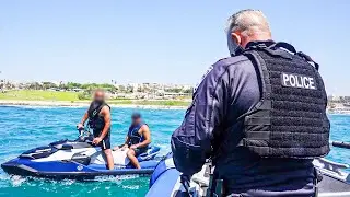 יום עם כוחות השיטור הימי תל אביב