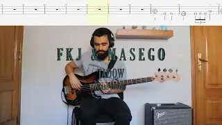 FKJ & Masego // Tadow [Bass Cover + Tabs]