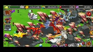 Polarus Dragon Dragonvale hatch and feed. Breeding hint in description.