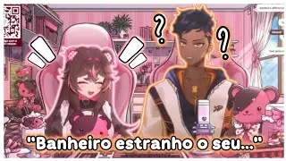 Raviel foi no banheiro errado! | MooriClips 🧸💕