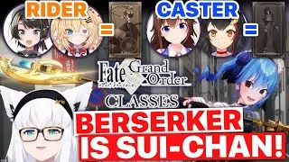 Hololive Members As FGO Classes: 
